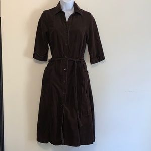 Zara corduroy dress